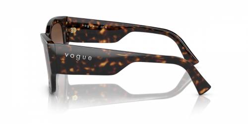 Sunčane naočale Vogue Eyewear 0VO5462S 54 W65613: Boja: Dark Havana, Veličina: 54-18-140, Spol: ženske, Materijal: acetat