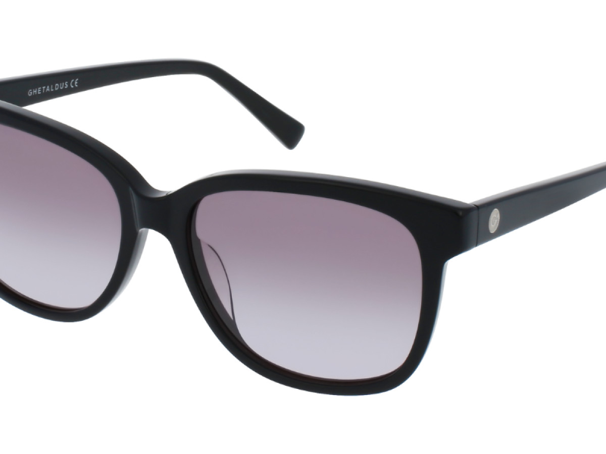 Sunčane naočale Ghetaldus GHS-W108-2: Boja: Shiny Black, Veličina: 55-16-140, Spol: ženske, Materijal: acetat