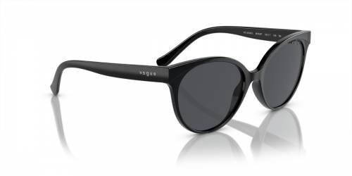 Sunčane naočale Vogue Eyewear 0VO5246S 53 W44/87: Boja: Black, Veličina: 53-17-140, Spol: ženske, Materijal: acetat