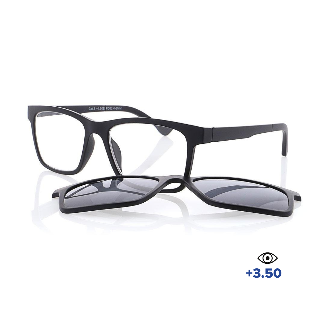 NAOČALE ZA ČITANJE+3.50 & CLIP-ON DODATAK
