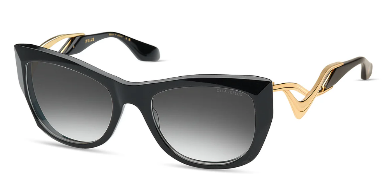 DITA ICELUS DTS438-A-01 BLACK-YELLOW GOL DITA SUNCANE NAOCALE - Slika 2